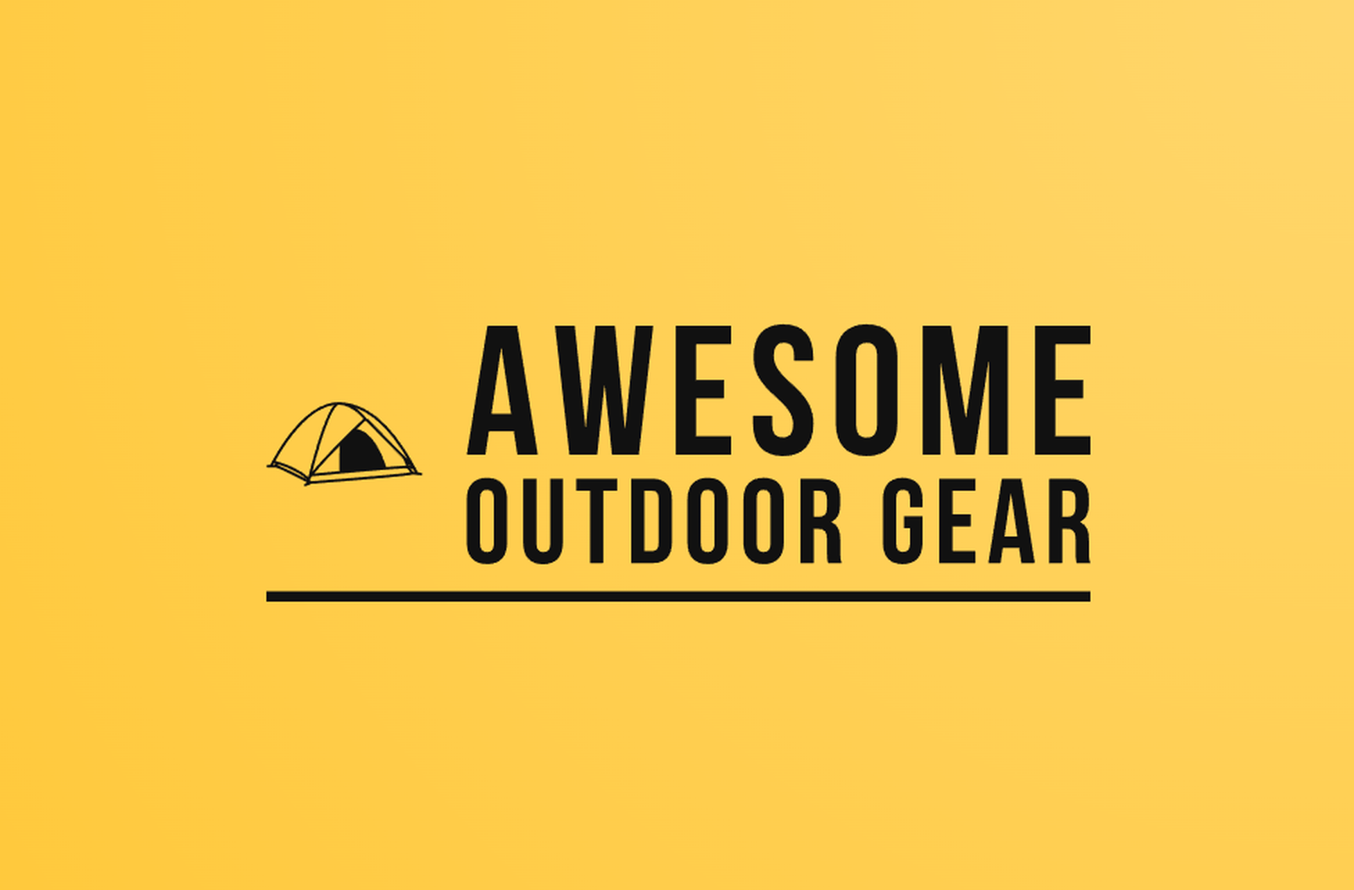 Awesome Outdoor Gear